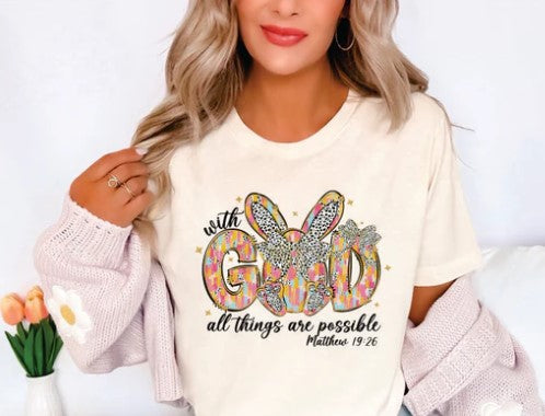 With God All Things are Possible- Adult