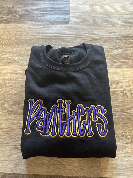 Team Spirit Puff Embroidered Top