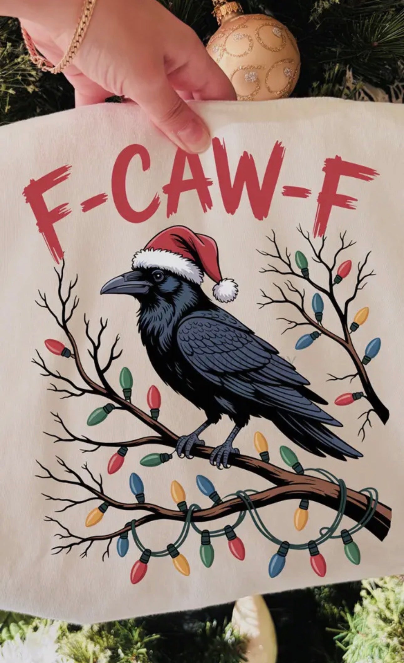 f-caw-f crow