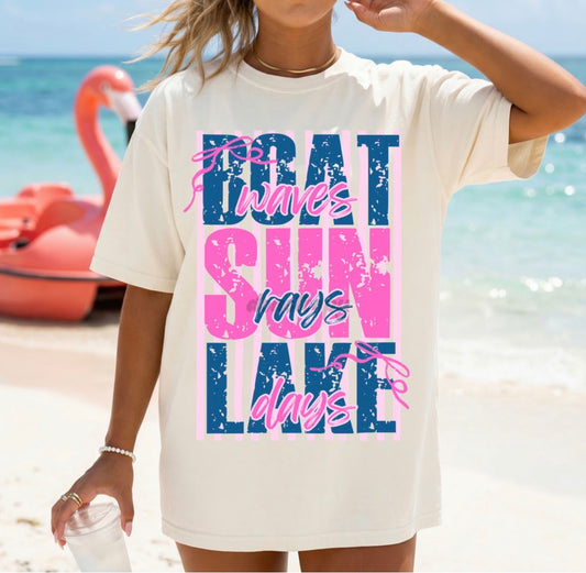 Boat Sun Lake- Adult