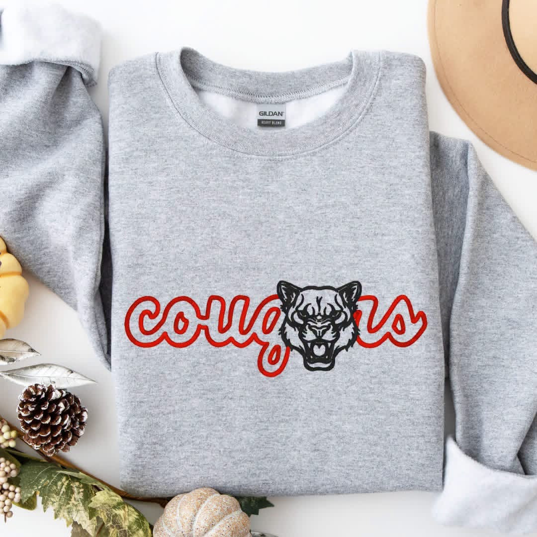 Vintage Embroidered Mascot- Adult