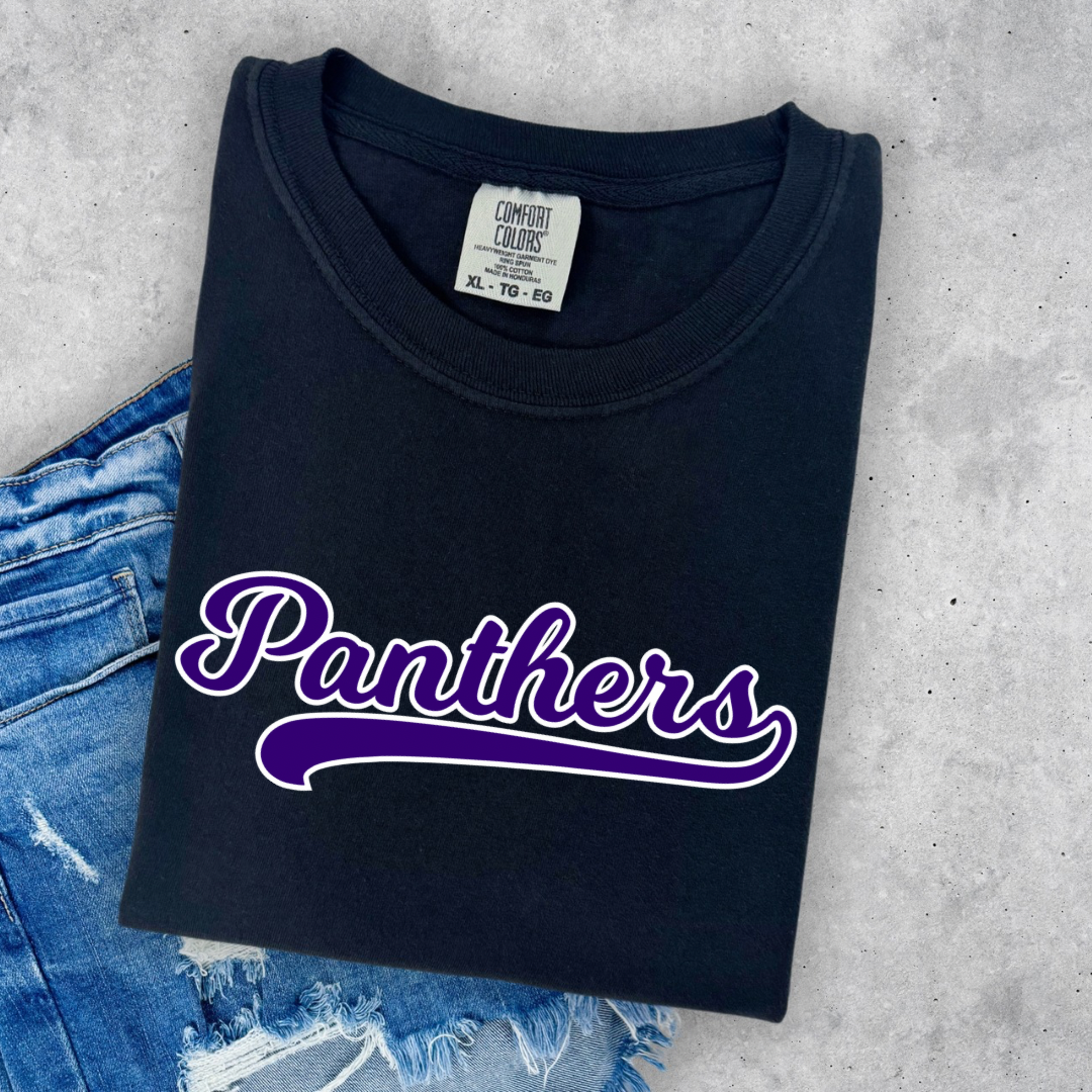 25 Panthers Swoosh- Adult