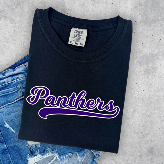 25 Panthers Swoosh- Adult