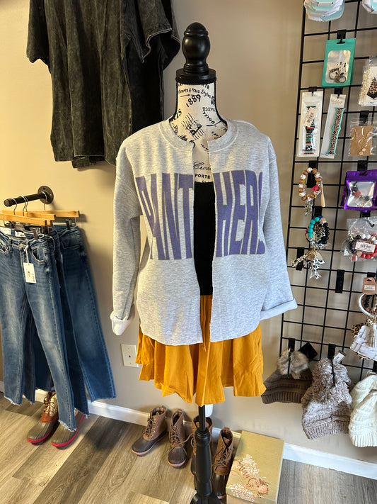 Mascot Slit Cardigan- Any Team