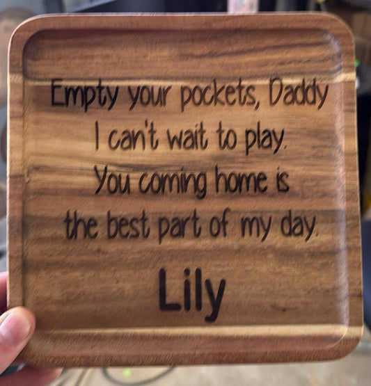 Father's Day Tray