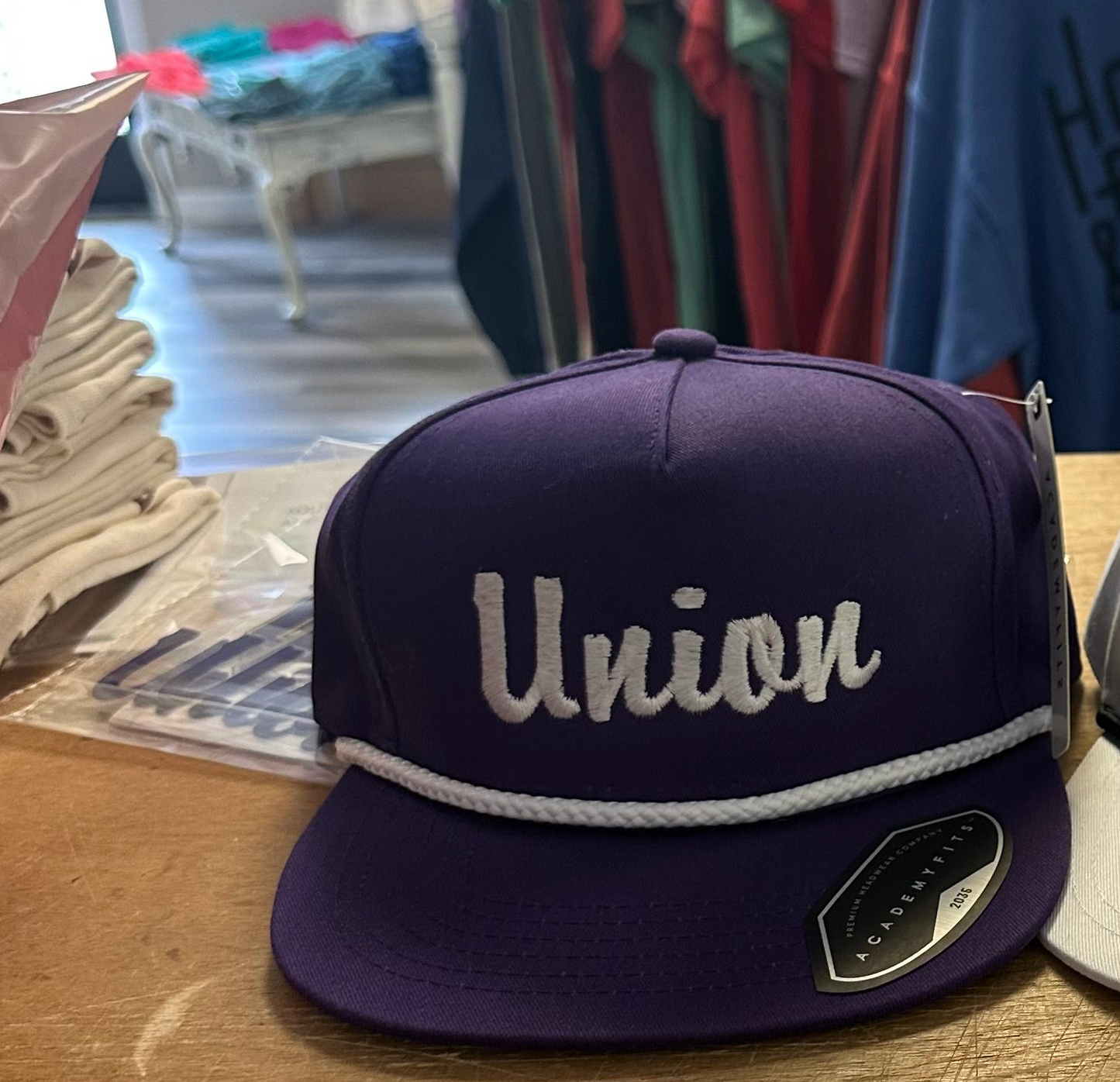 Golf Snapback Hat- Purple Union