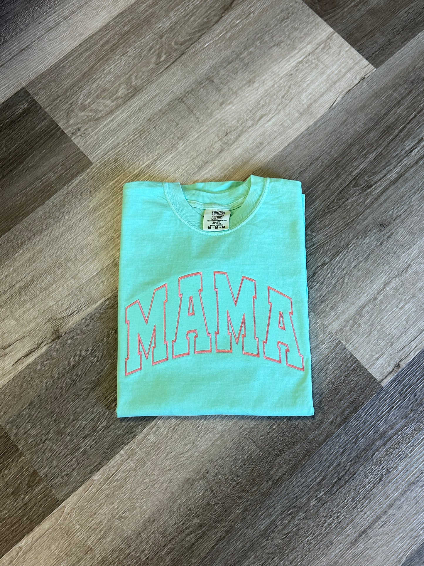 Mama Arch Embroidered CC Tee