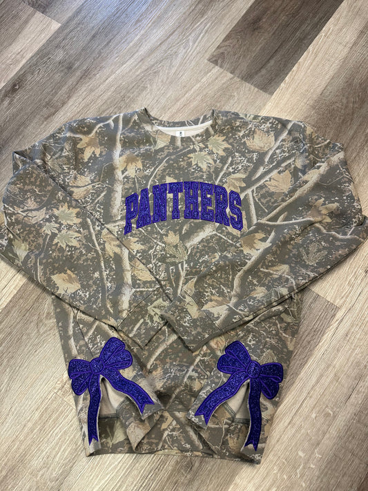 Deadwood Camo Crewneck- Team Spirit