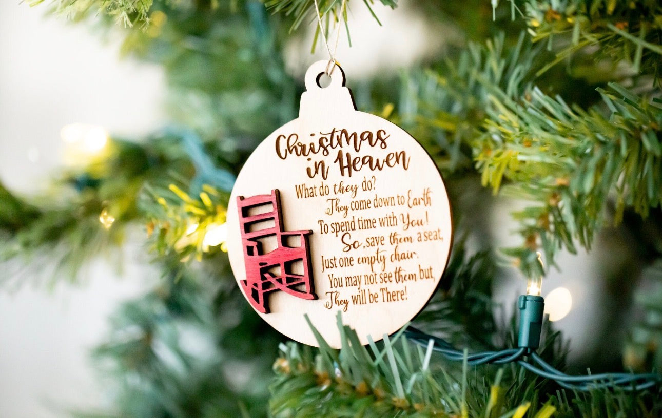 Christmas in Heaven Ornament