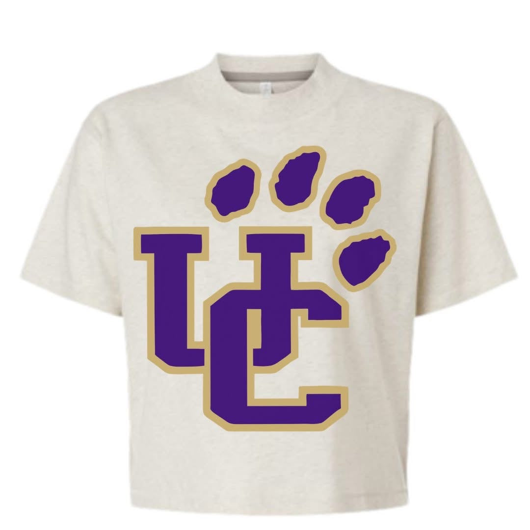 UC Paw Boxy Tee- Womens