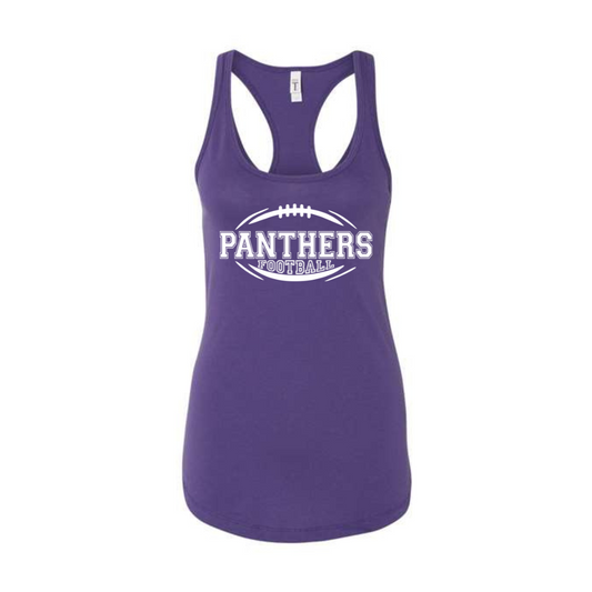 2nd Grade Panther Football Women's Racerback Tank Top