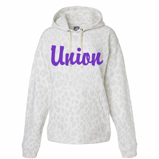 Union Snow Leopard Hooded Sweatshirt