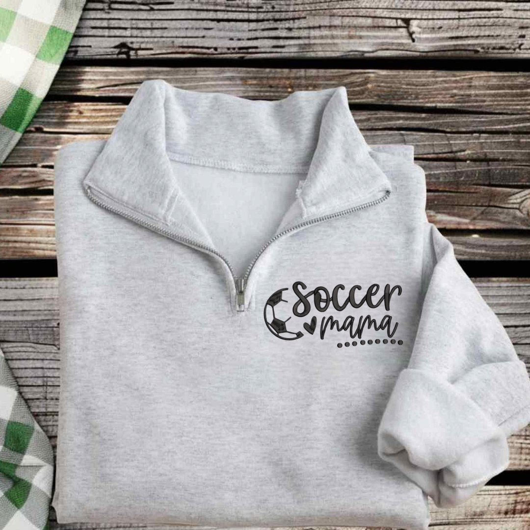 Soccer Mama 1/4 Zip Pullover