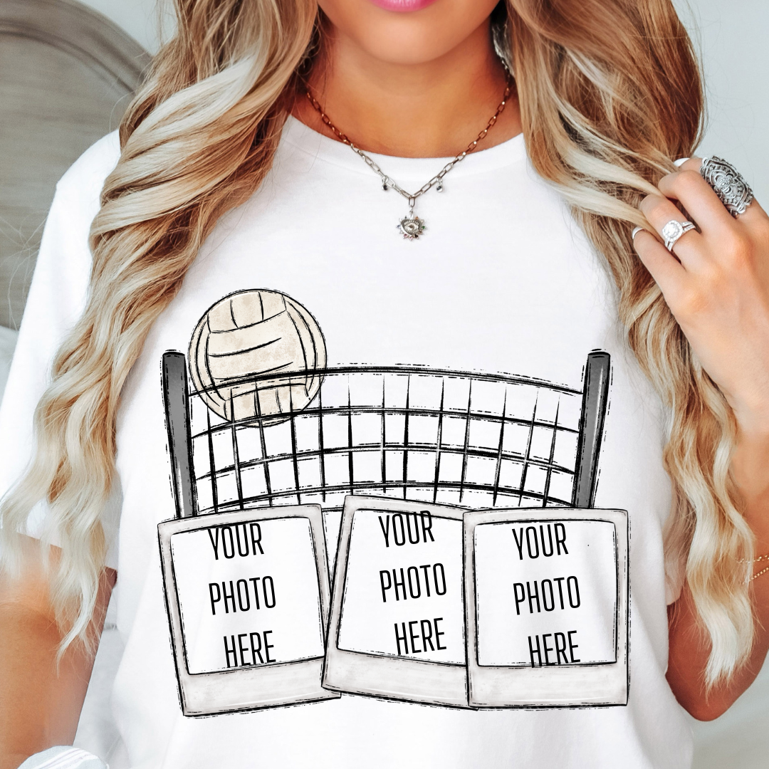 Volleyball Custom Photo Top