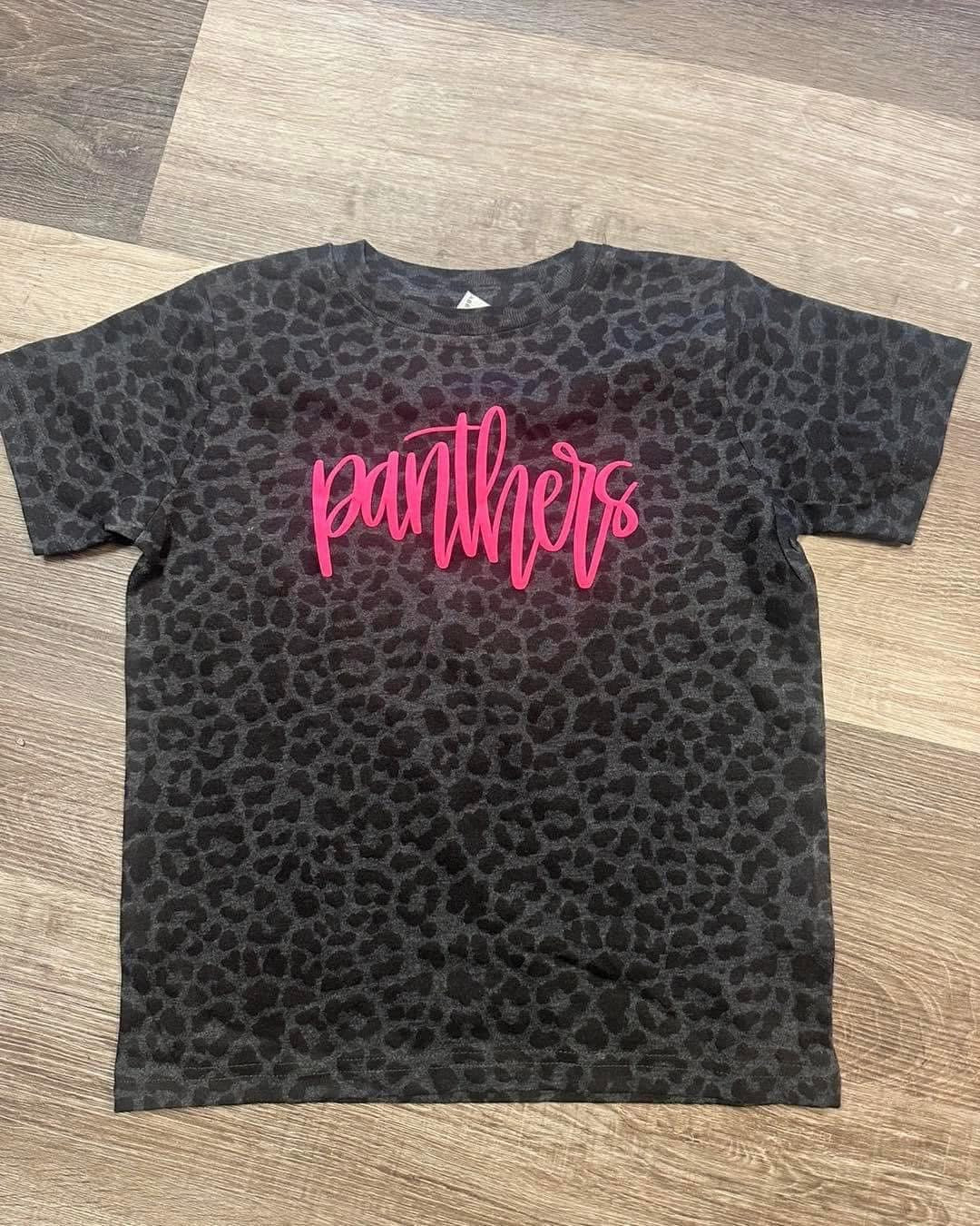 Leopard/ Hot Pink Mascot