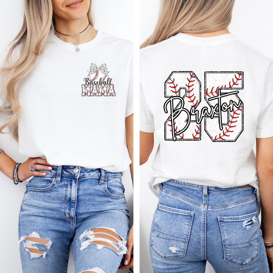Personalized Baseball Mama