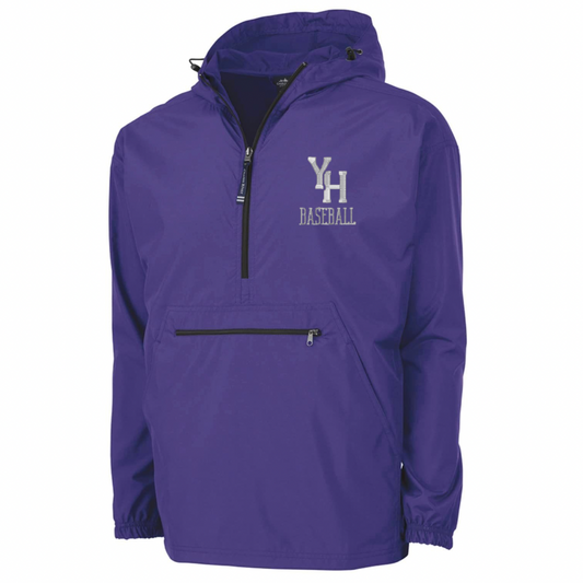 Charles River Unisex Pullover- Purple Adult