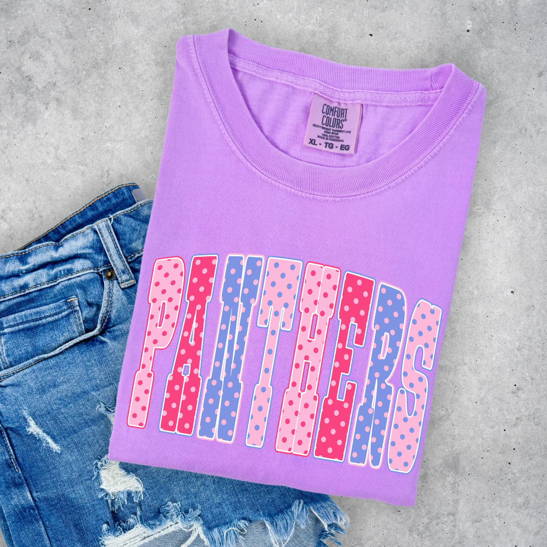 Panthers Preppy Dot- Adult