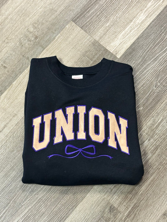 Union Satin Applique Top-Adult