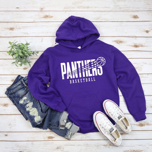 26 Panthers Basketball Stripes- Adult