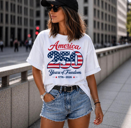 America 250 CC Tee