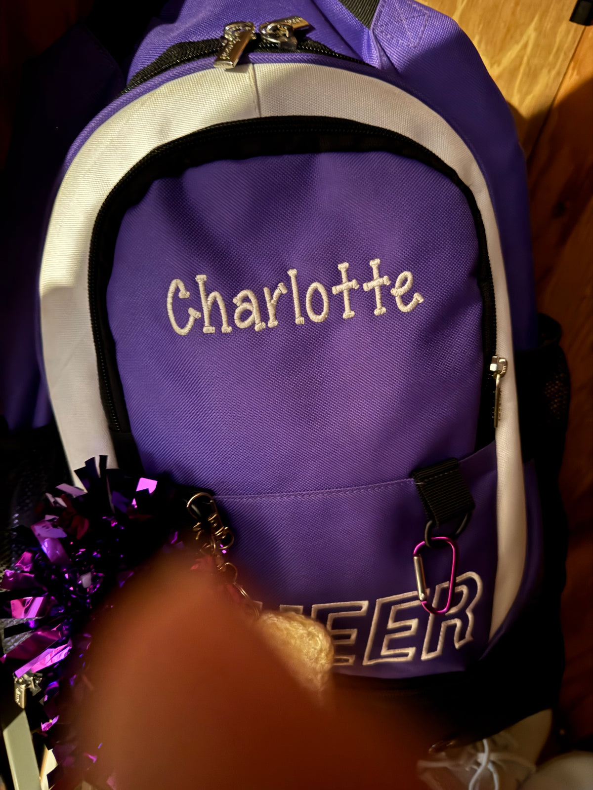 Chasse Embroidered Cheer Backpack