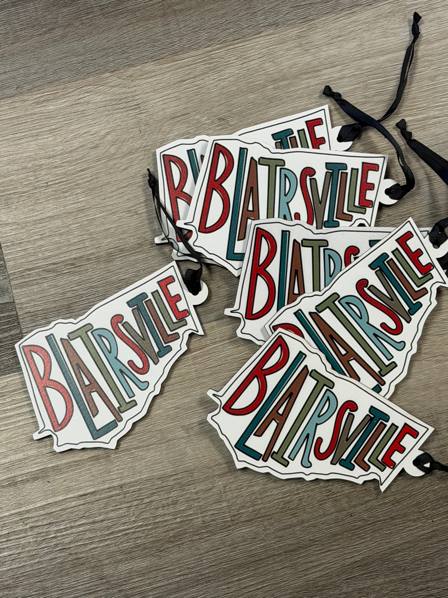 Blairsville Wooden Ornament