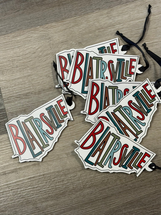 Blairsville Wooden Ornament