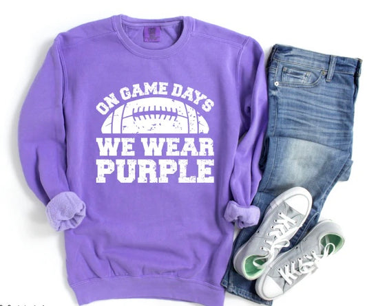 We Wear Purple- Adult