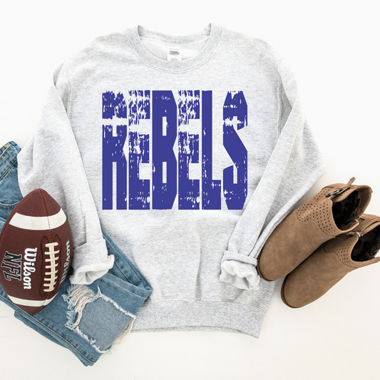 Grunge Mascot Crewneck Sub