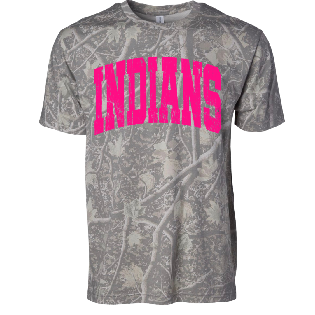 Pink Camo Custom Mascot