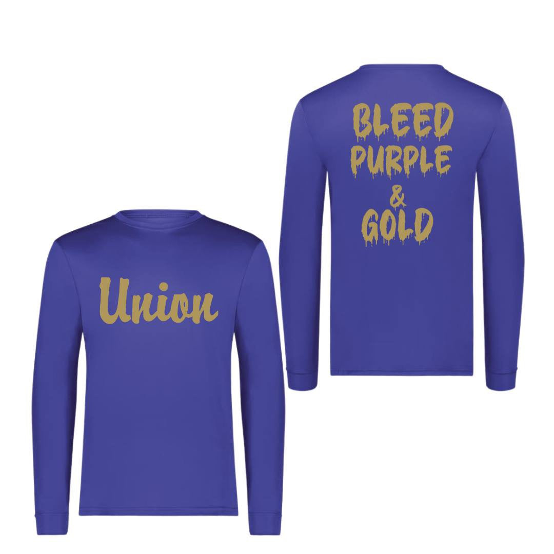 Union Bleed Purple and Gold- Adult
