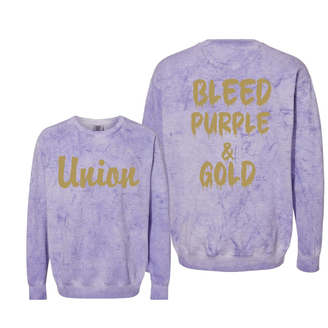 Union Bleed Purple and Gold- Adult