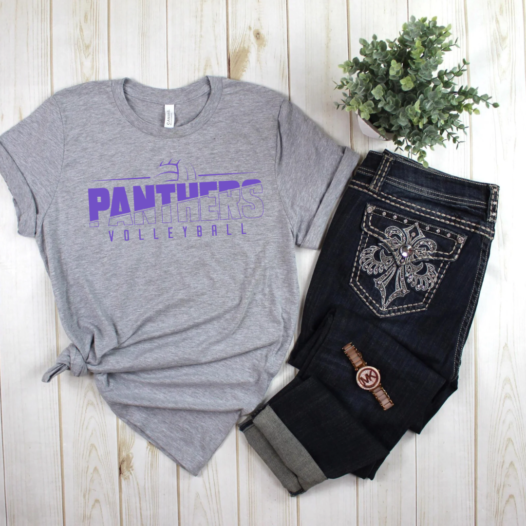 24 Panthers Volleyball Purple