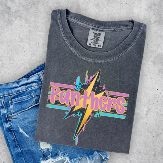 80's Throwback Panthers- Adult