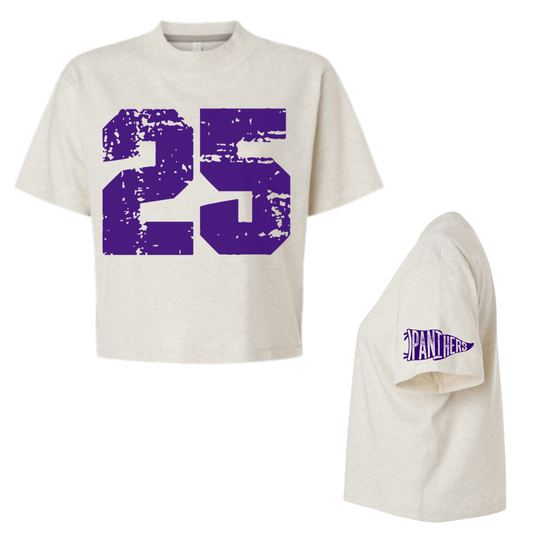 Women's Boxy Player Number Top