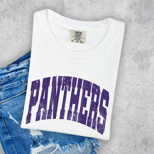 26 Distressed Panther Arch- Adult