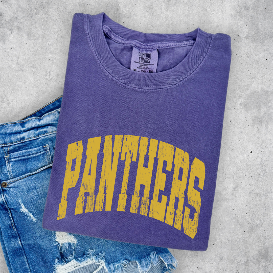 26 Distressed Panther Arch- Adult