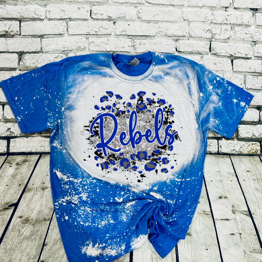 Bleached Royal Rebels Splatter Tee