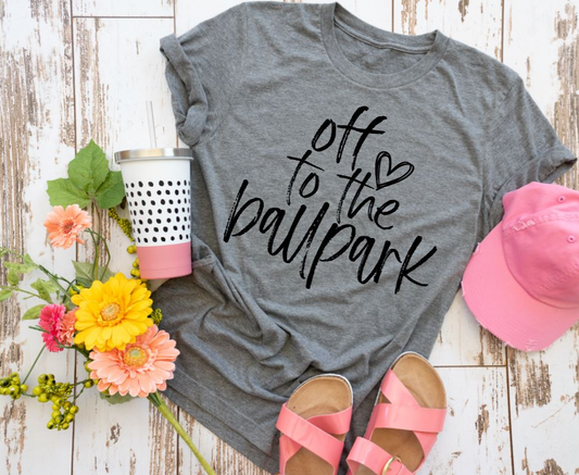 Off to the Ballpark- Adult