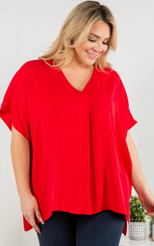 V-Neck Blouse