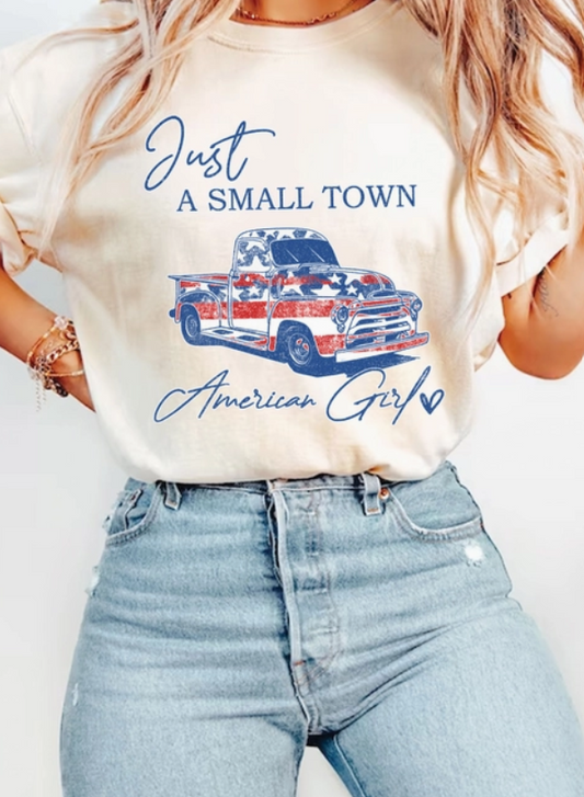 Small Town Girl Truck Graphic Tee