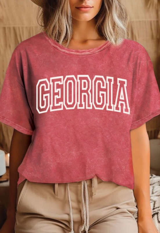 Georgia Mineral Wash Tee