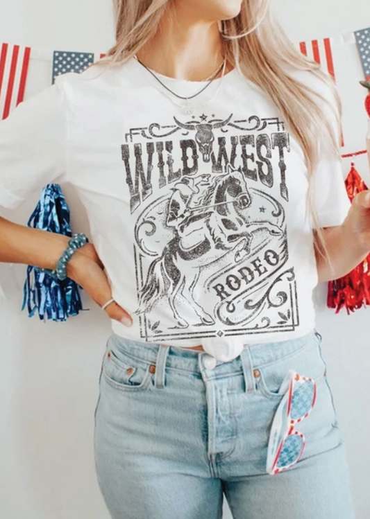 Wild West Rodeo Graphic Tee