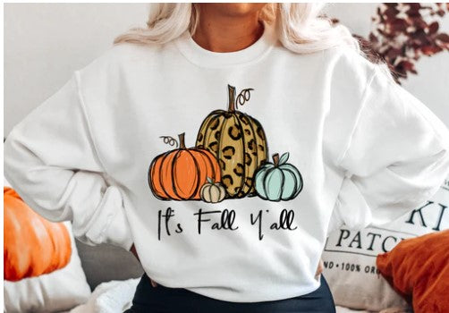 It's Fall Yall Pumpkin Trio