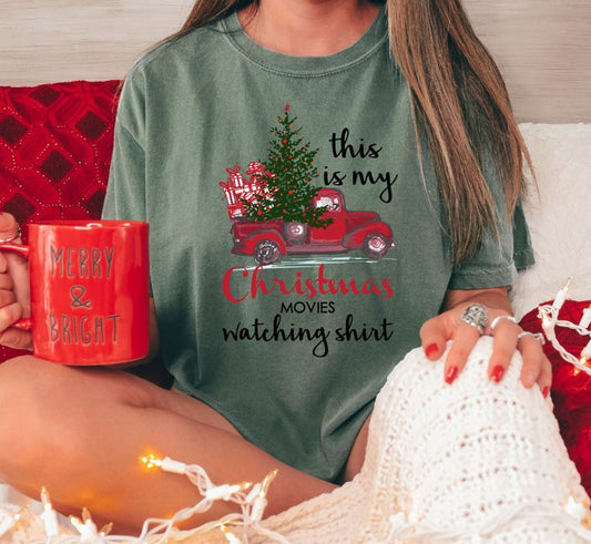 Christmas Movie Watching Shirt