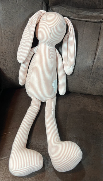 Embroidered Floppy Ear Bunny