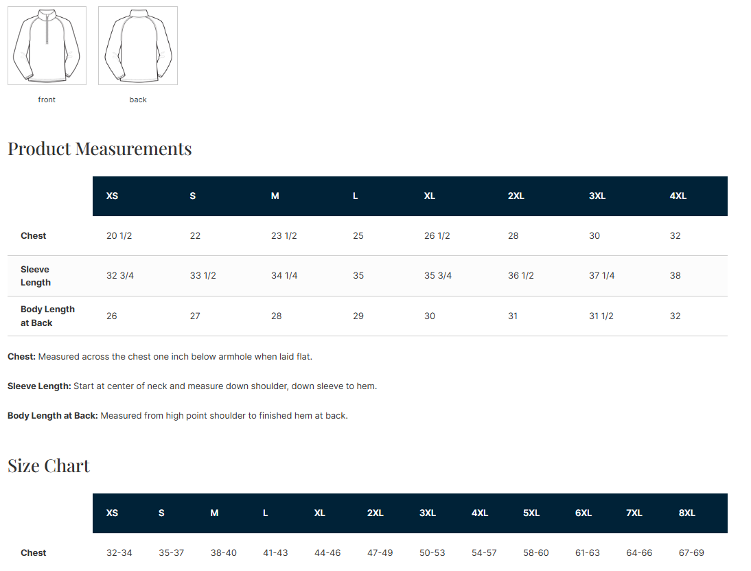 UCRD Union Emb. Sport Wick Stretch 1/4 Zip Pullover- Adult