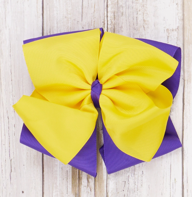 6.5 Double Bow- Purple