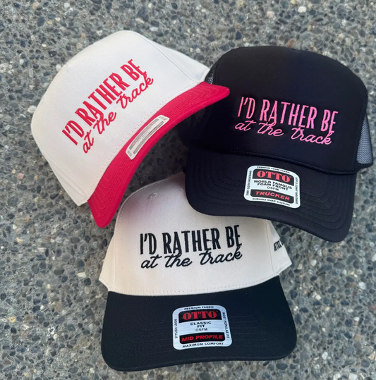 I'd Rather Be at the Track Hat